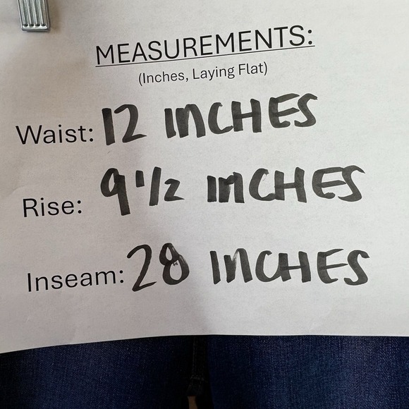 Joe's Jeans Flawless Skinny Ankle Jeans Size 24 Kimbra Wash Distressed Mid Rise - Picture 8 of 13